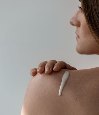 body lotion application