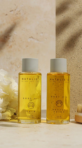 calm and better aging body oil