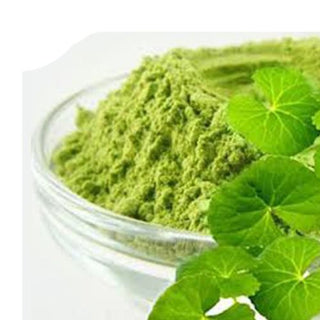 Centella Asiatica powder in a jar