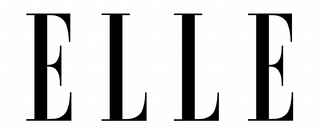 Elle logo in black on a white background